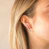 Boucles d'oreilles Telha- Argent