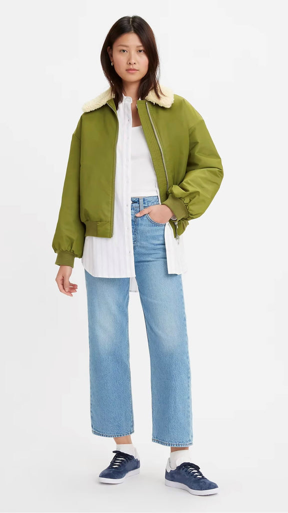 Jeans Ribcage Straight Ankle - in the middle