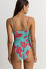 Onepiece Floral Scrunched