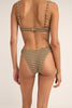 Bas de bikini Sol Stripe