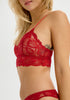 Bralette The Lace - Rouge