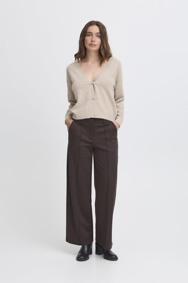Pantalon Kate Office - Brun