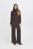 Pantalon Kate Jacquard - Moka