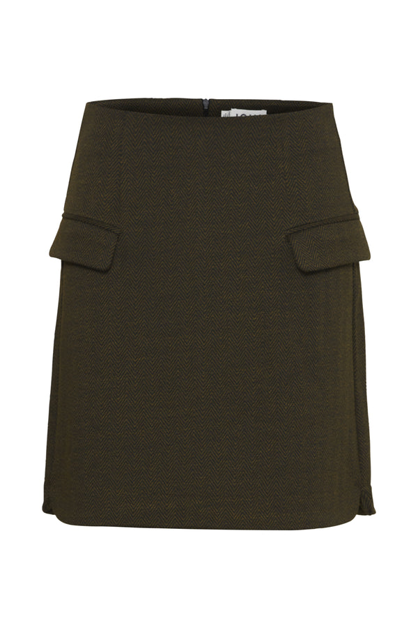 Jupe Kate Jacquard - Moka
