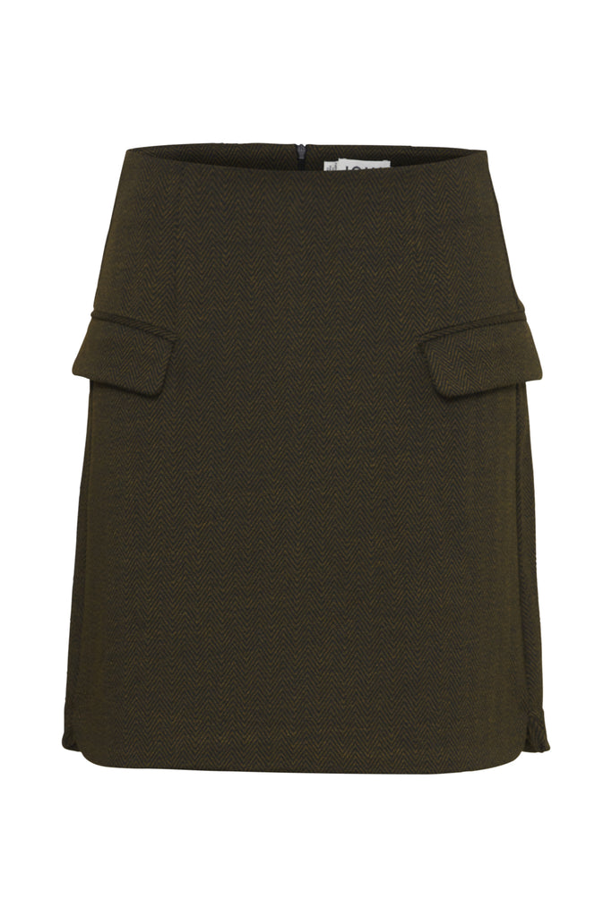 Jupe Kate Jacquard - Moka