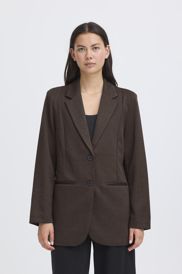 Veston Kate Jacquard  - Moka