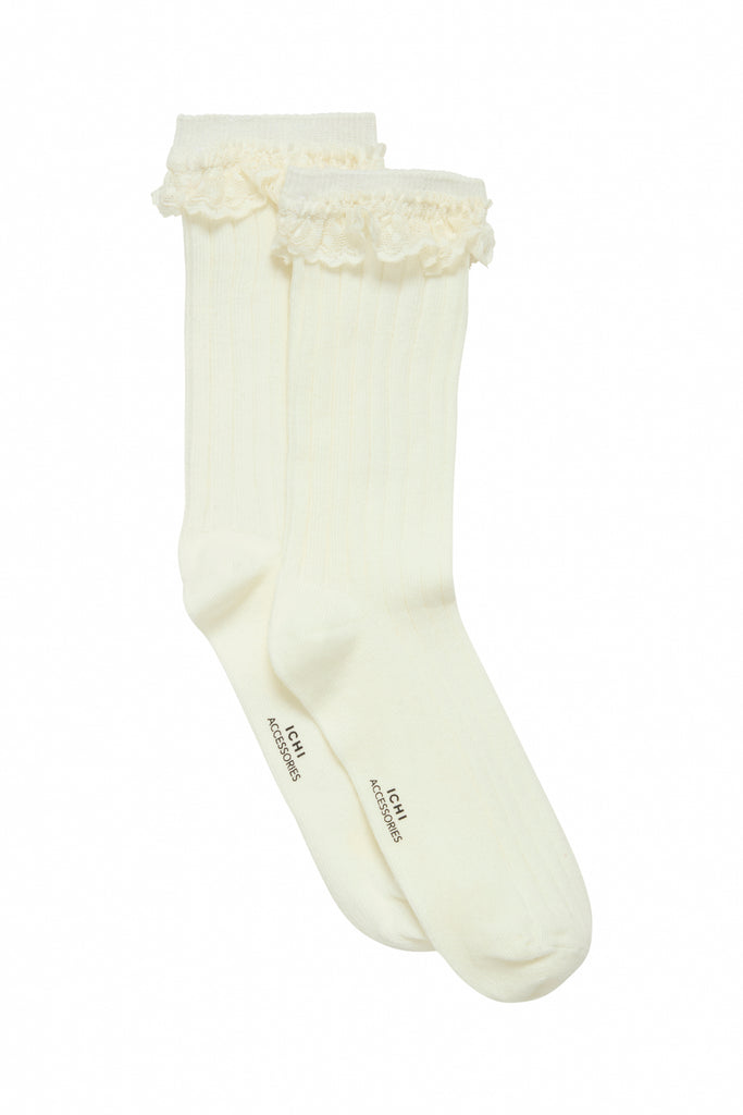 Chaussettes Lafia - Crème