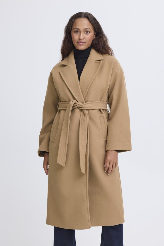 Manteau Jannet - Camel