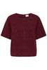 Tricot Kamara SS - Burgundy