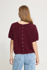 Tricot Kamara SS - Burgundy