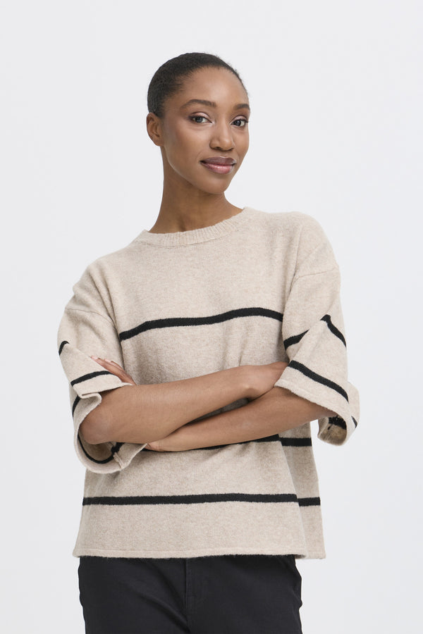 Tricot Dasila - Ligné Beige