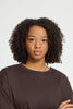 T-shirt Palmer Loose - Brun