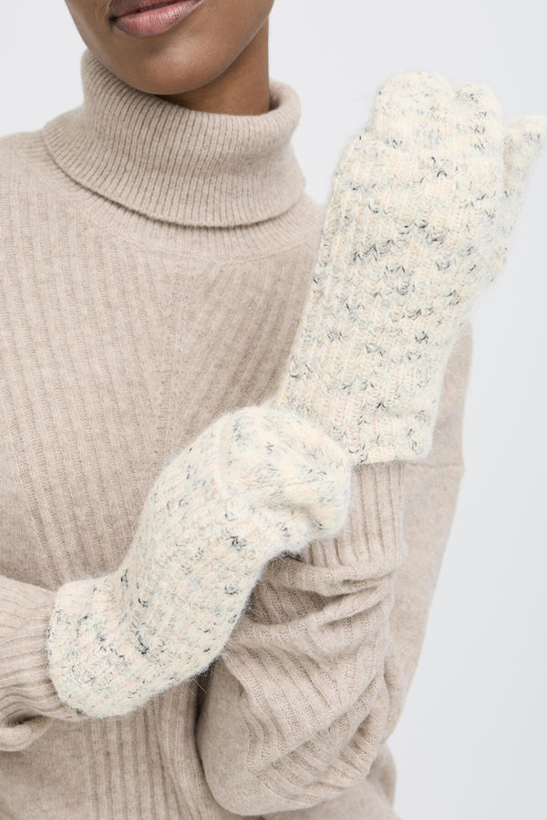 Mitaines Line - Almond