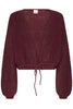 Cardigan Kamara - Bordeaux