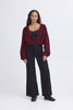 Cardigan Kamara - Bordeaux
