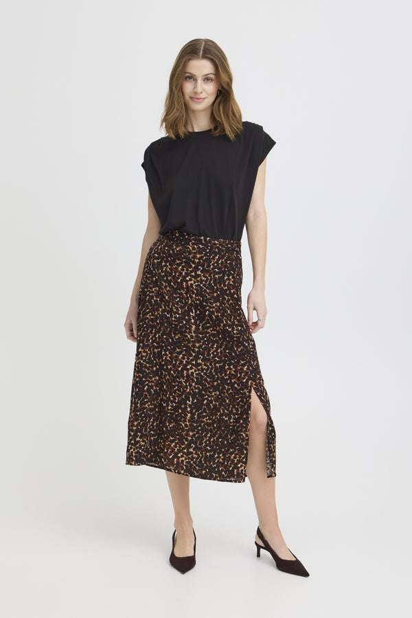 Jupe Midi Marrakech - Léopard