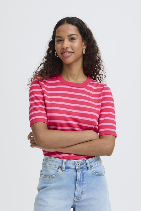 T-shirt Luls -Pink Stripe