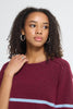Tricot Dasila - Burgundy