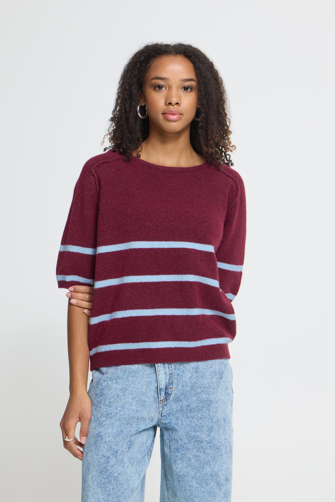 Tricot Dasila - Burgundy