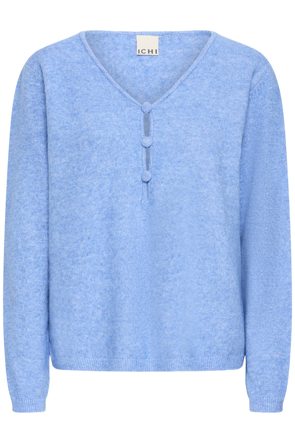 Tricot Dasila V-Neck - Bleu