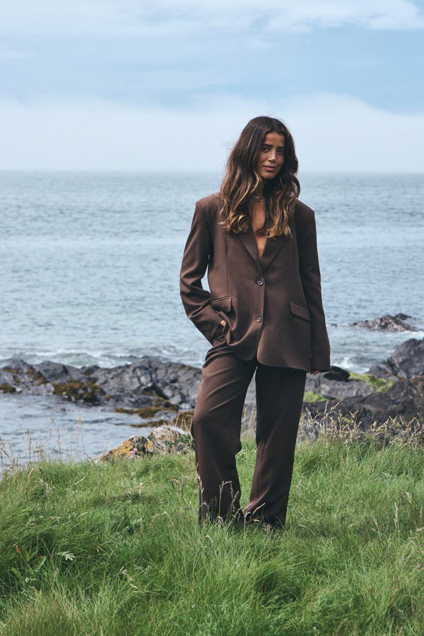 Pantalon Fava - Brun