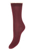 Chaussettes Lea - Burgundy