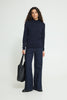 Chandail Col montant Luls  - Marine
