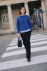 Tricot Omea Crew - Bleu
