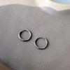 Boucles d'oreilles Petits Hoops - Argent