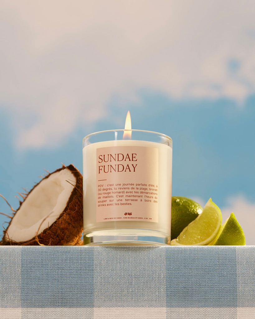 Chandelle - Lime & Noix de coco