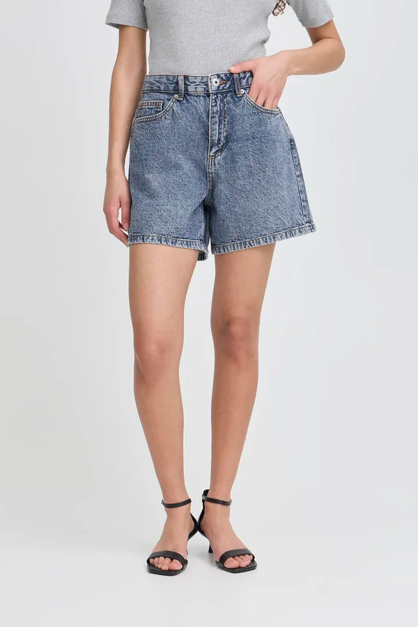 Short Aveny - Medium blue