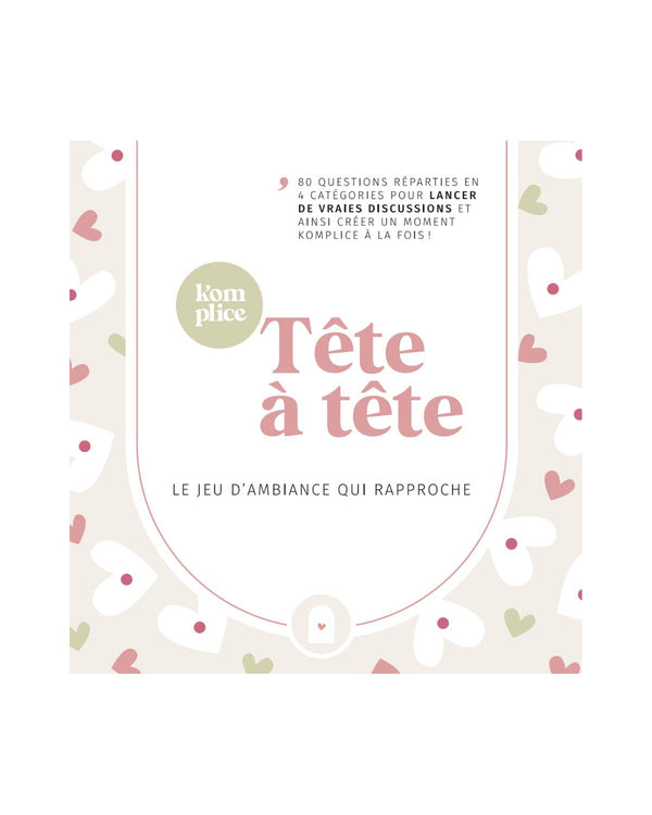 Jeu de cartes Tête à Tête