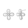 Boucles d'oreilles Fleur - Argent
