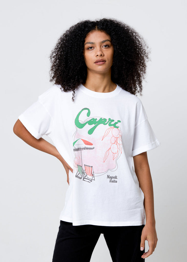 T-shirt Boyfriend Capri