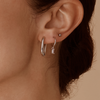 Boucles d'oreilles Alaska - Argent