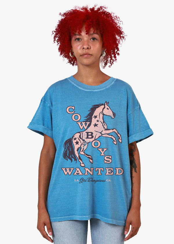 T-shirt Boyfriend - Cowboys Wanted