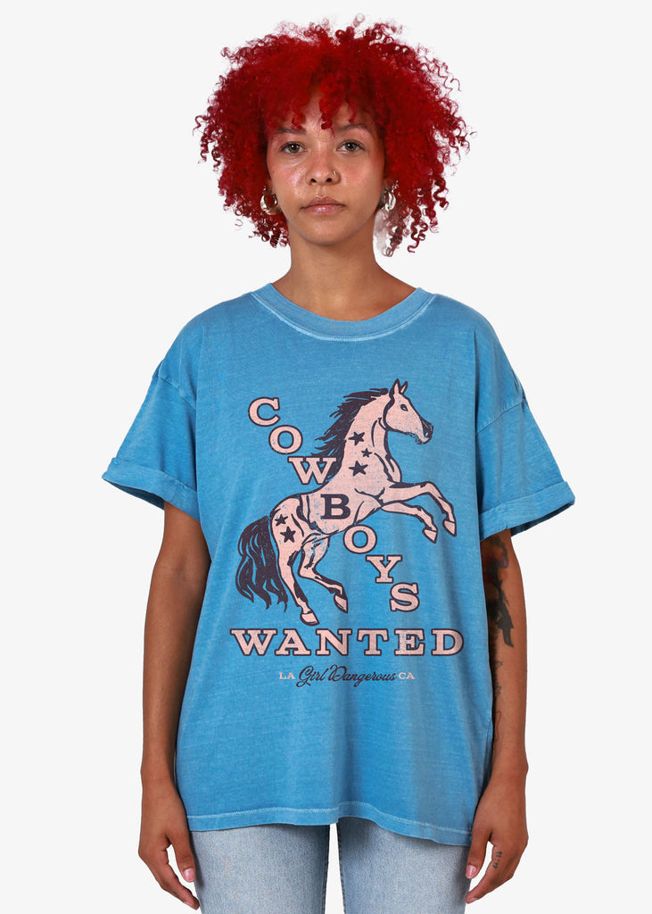 T-shirt Boyfriend - Cowboys Wanted