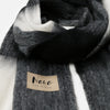 Foulard Genève - Noir & Blanc