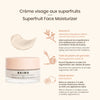 Crème visage aux superfruits