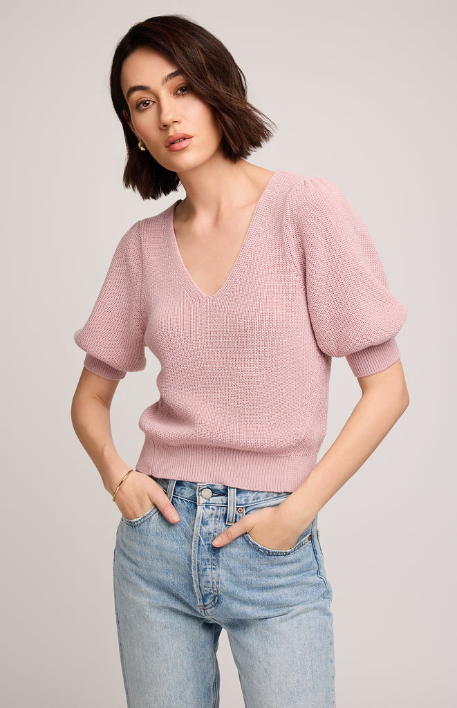 Tricot Phoebe - Rose