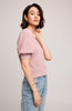 Tricot Phoebe - Rose