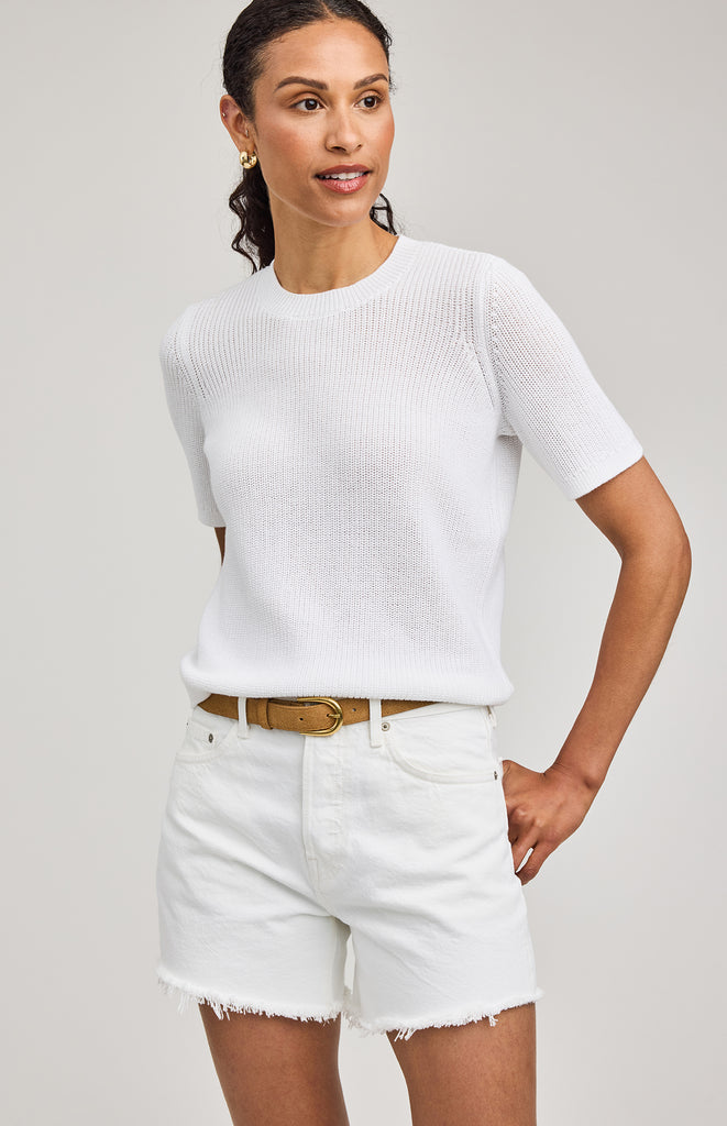 Tricot Faye - Blanc