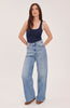 Camisole Blanche - Marine