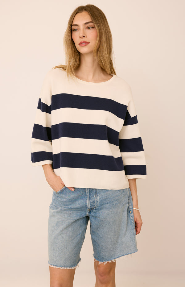 Tricot Amina - Marine