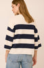 Tricot Amina - Marine