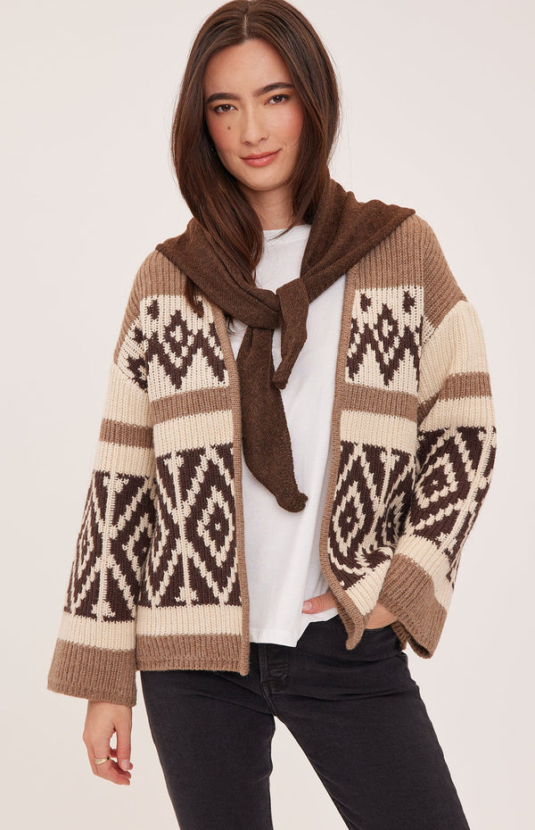 Cardigan Dorian - Heather Latte