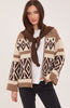Cardigan Dorian - Heather Latte