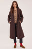 Manteau Agatha - Chocolat