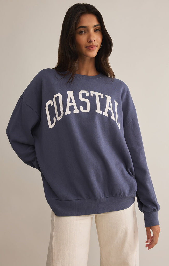 Crewneck Coastal Sunday