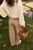 Pantalon droit Harper - Carreaux